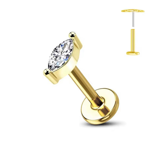 Marquis Flat Back Stud