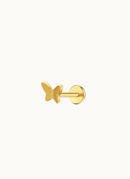 Butterfly Flat Back Stud